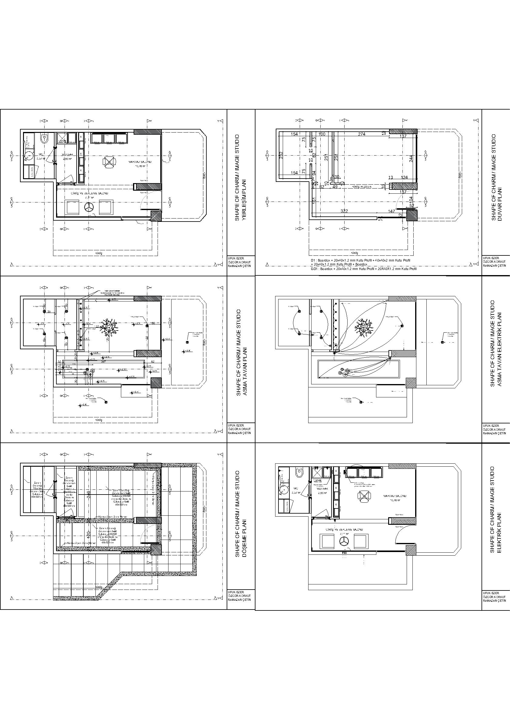 Shape Of Charm Güzellik Merkezi Projesi